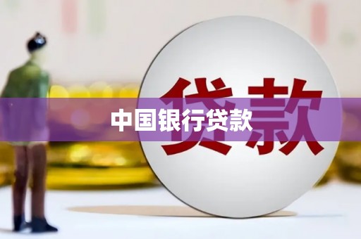 瓮安中国银行贷款