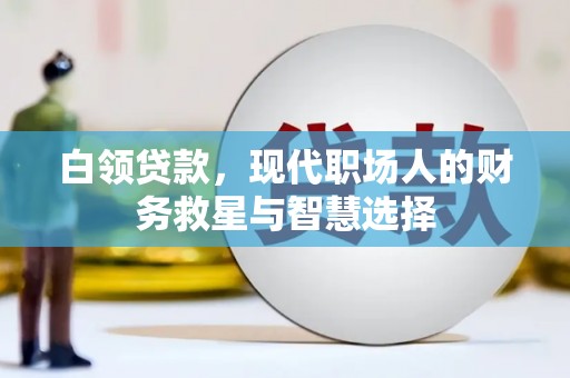 瓮安白领贷款，现代职场人的财务救星与智慧选择