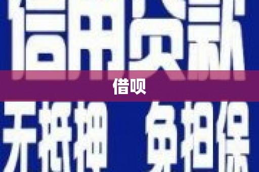 瓮安借呗