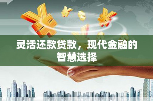 瓮安灵活还款贷款，现代金融的智慧选择